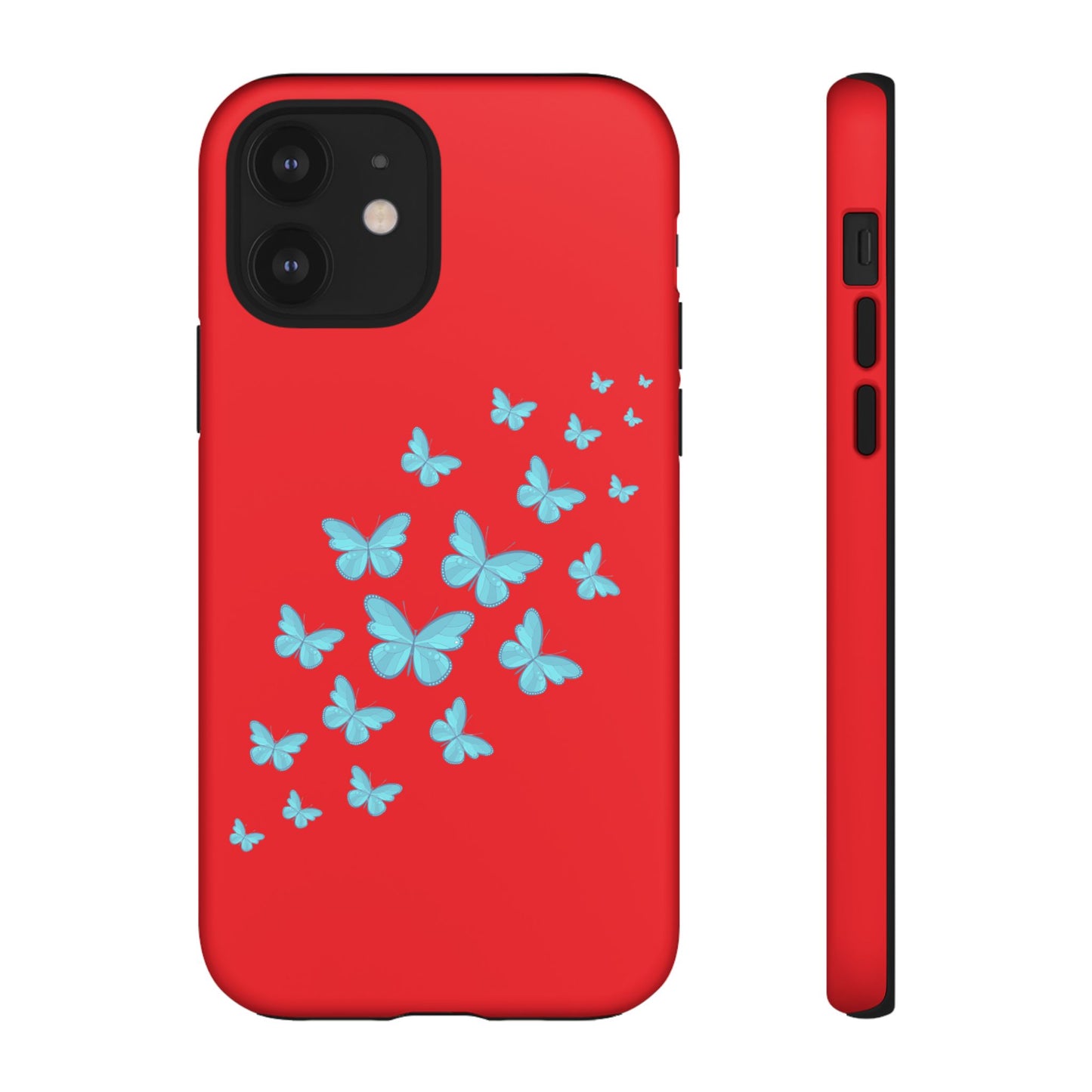 Butterflies in Red - Tough Cases iPhone Samsung Google Pixel - MahaCase