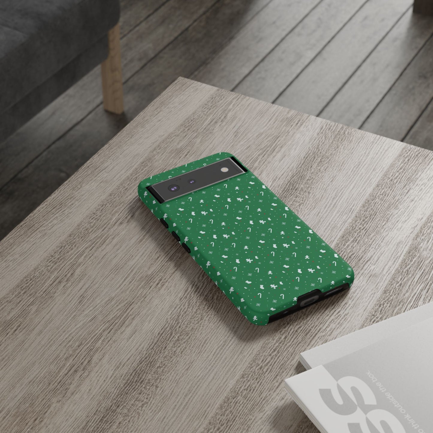 Candy Cane Blizzard #24 - Tough Cases iPhone Samsung Google Pixel - MahaCase