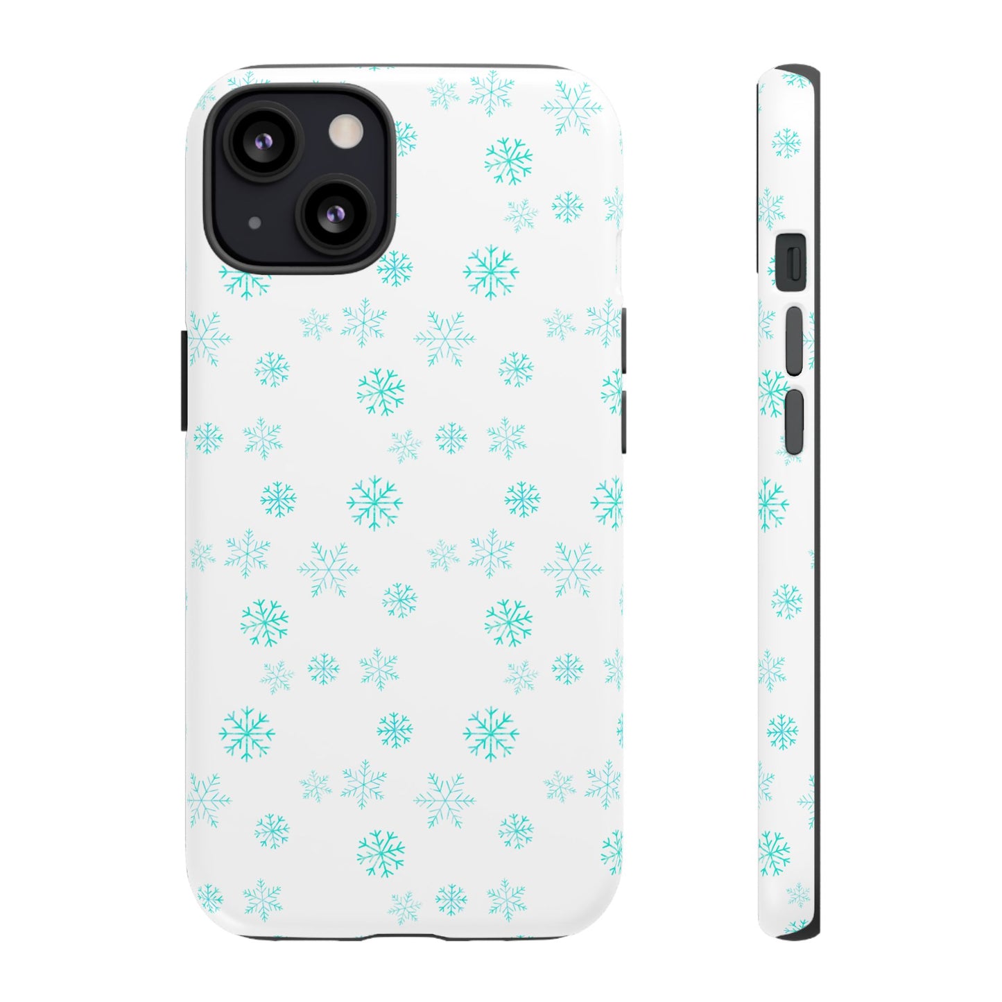 Snowy Blue #12 - Tough Cases iPhone Samsung Google Pixel - MahaCase