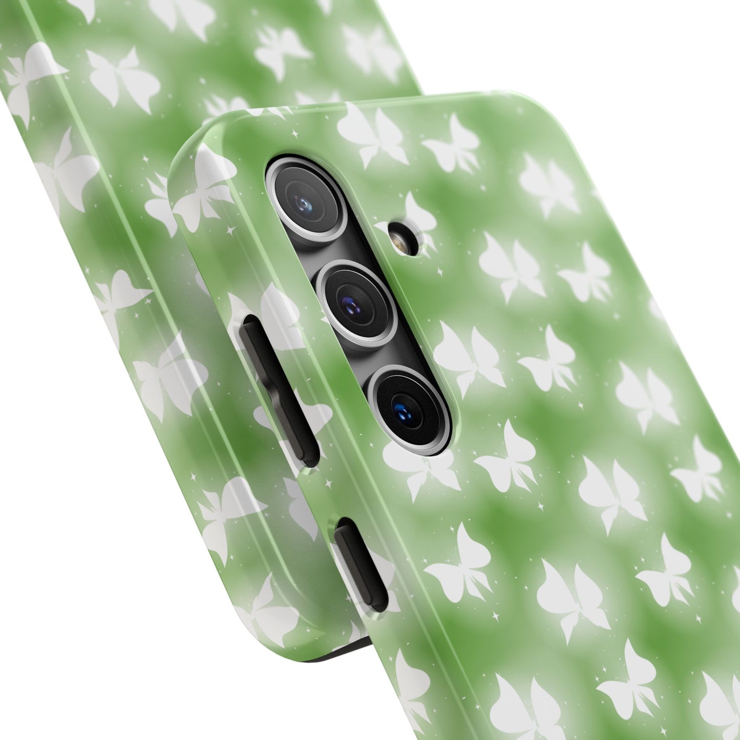 Nature-Inspired Tough Phone Case with Butterfly Design iPhone Samsung Galaxy - MahaCase