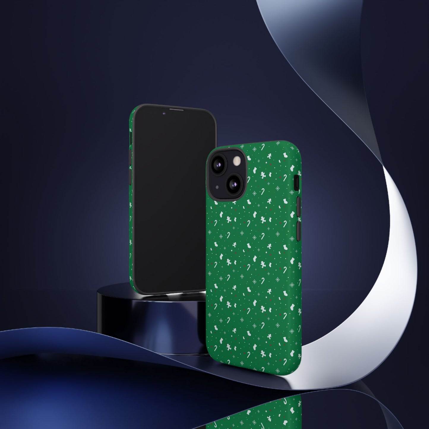 Candy Cane Blizzard #24 - Tough Cases iPhone Samsung Google Pixel - MahaCase
