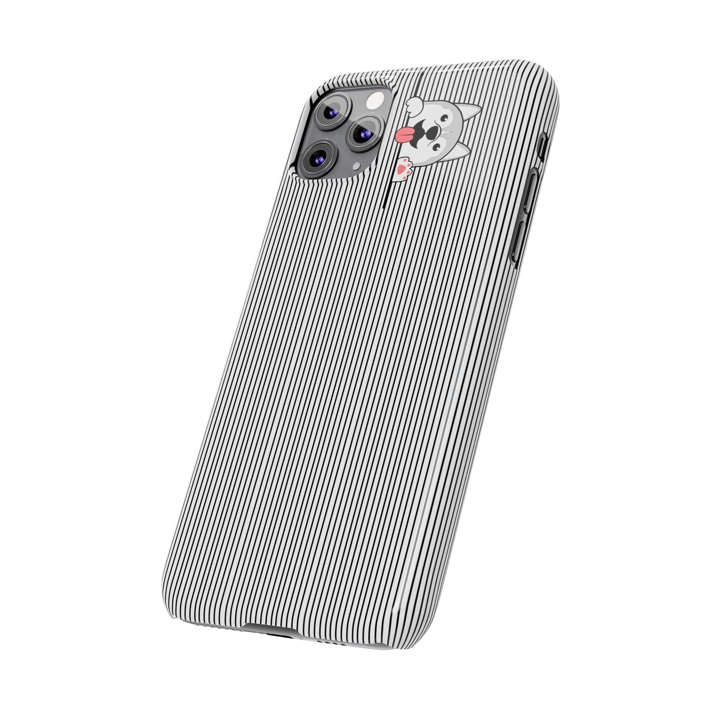 Cute Husky-Slim iPhone Cases - MahaCase
