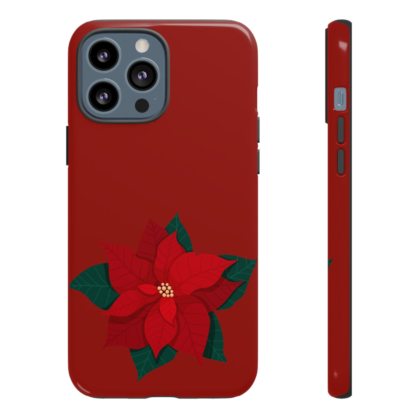 Poinsettia Charm #12-Tough Cases - MahaCase