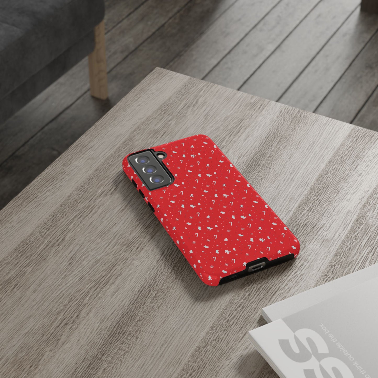 Candy Cane Blizzard #22 - Tough Cases iPhone Samsung Google Pixel - MahaCase