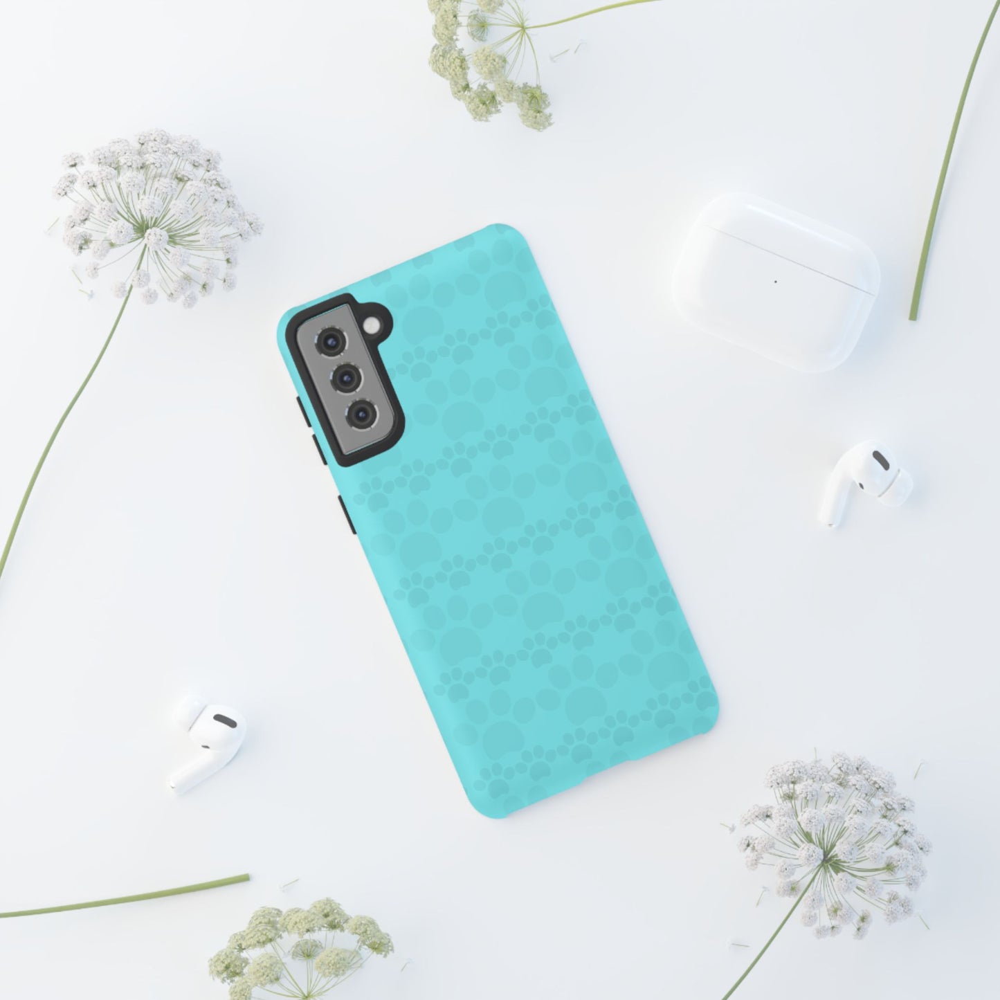 Paw Prints #44-Tough Cases iPhone Samsung Google Pixel - MahaCase