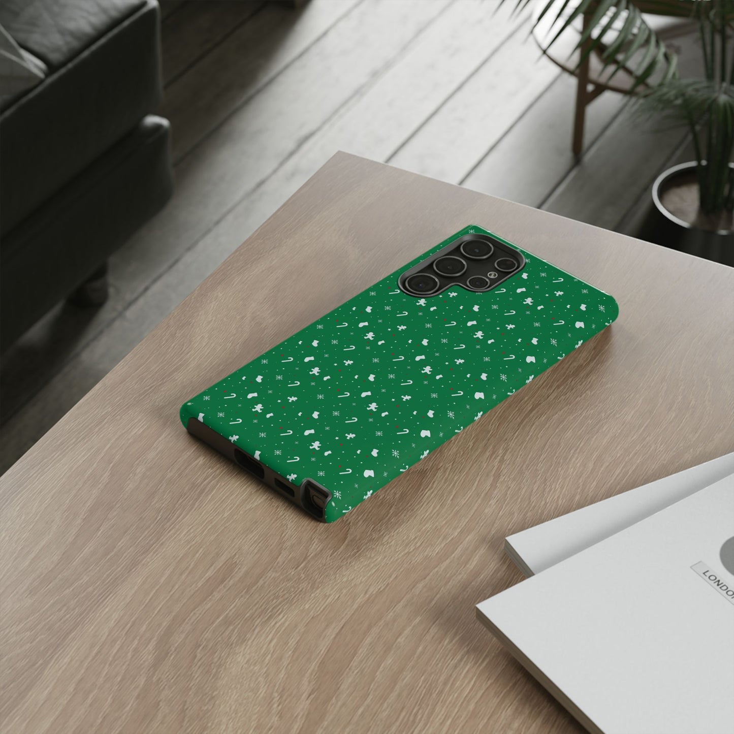 Candy Cane Blizzard #24 - Tough Cases iPhone Samsung Google Pixel - MahaCase