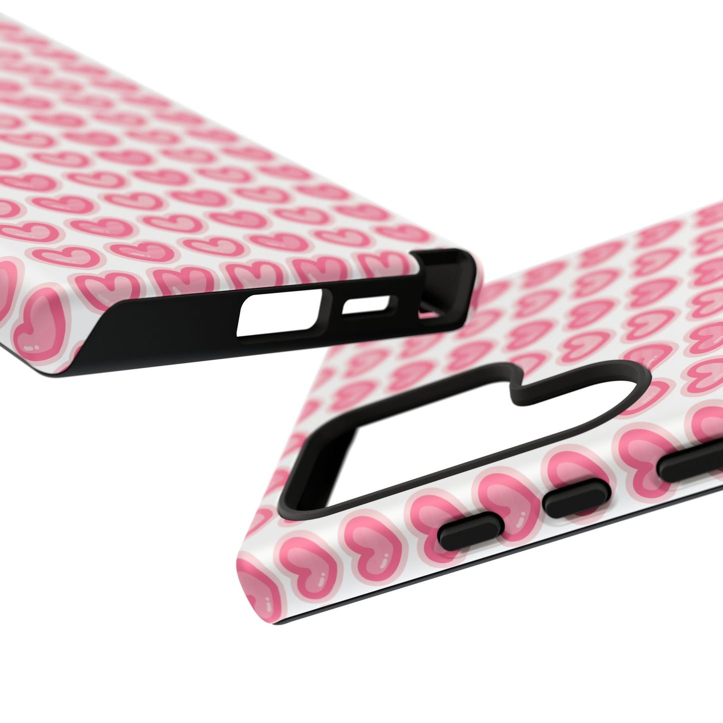 Hearts Pattern - Tough Cases iPhone Samsung Google Pixel - MahaCase