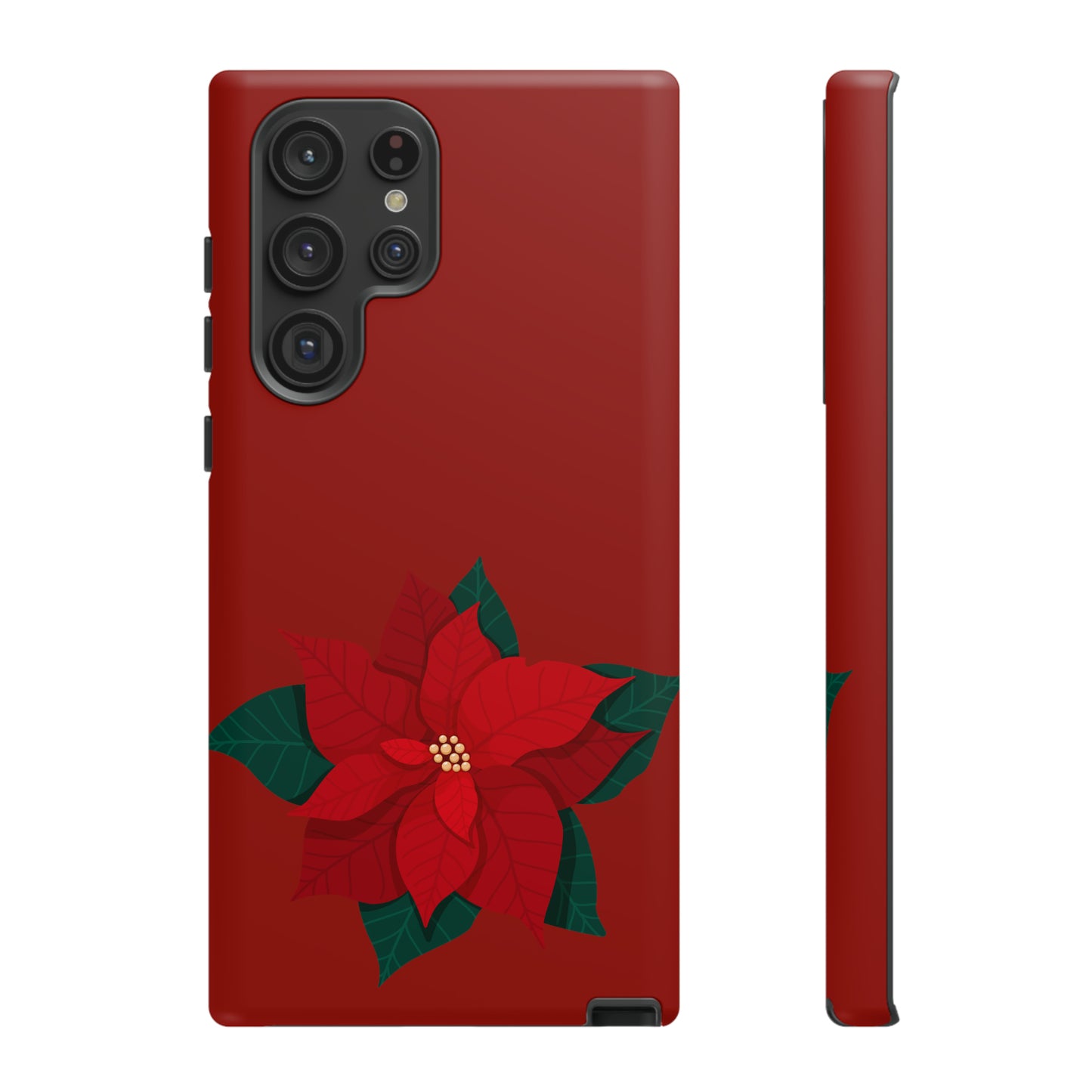 Poinsettia Charm #12-Tough Cases - MahaCase