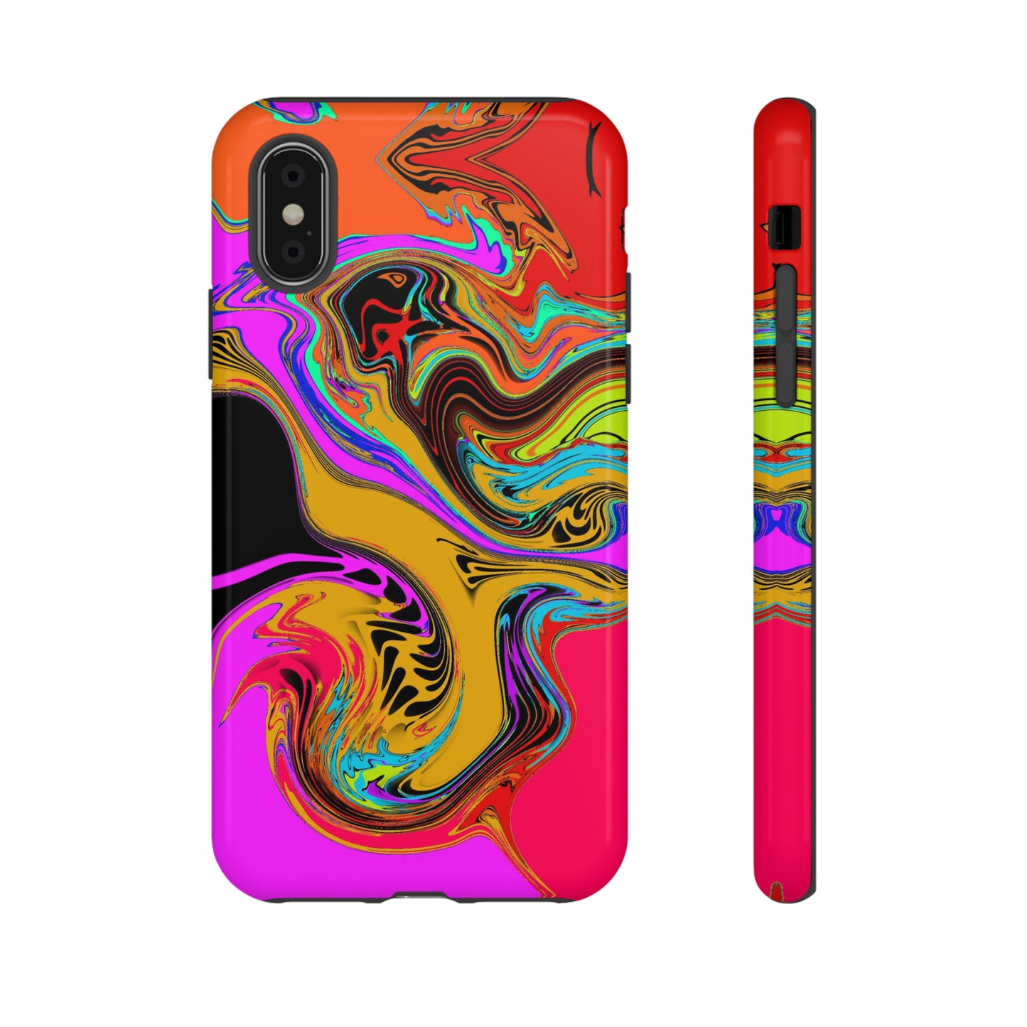 Color Swirl #23-Tough Cases - MahaCase
