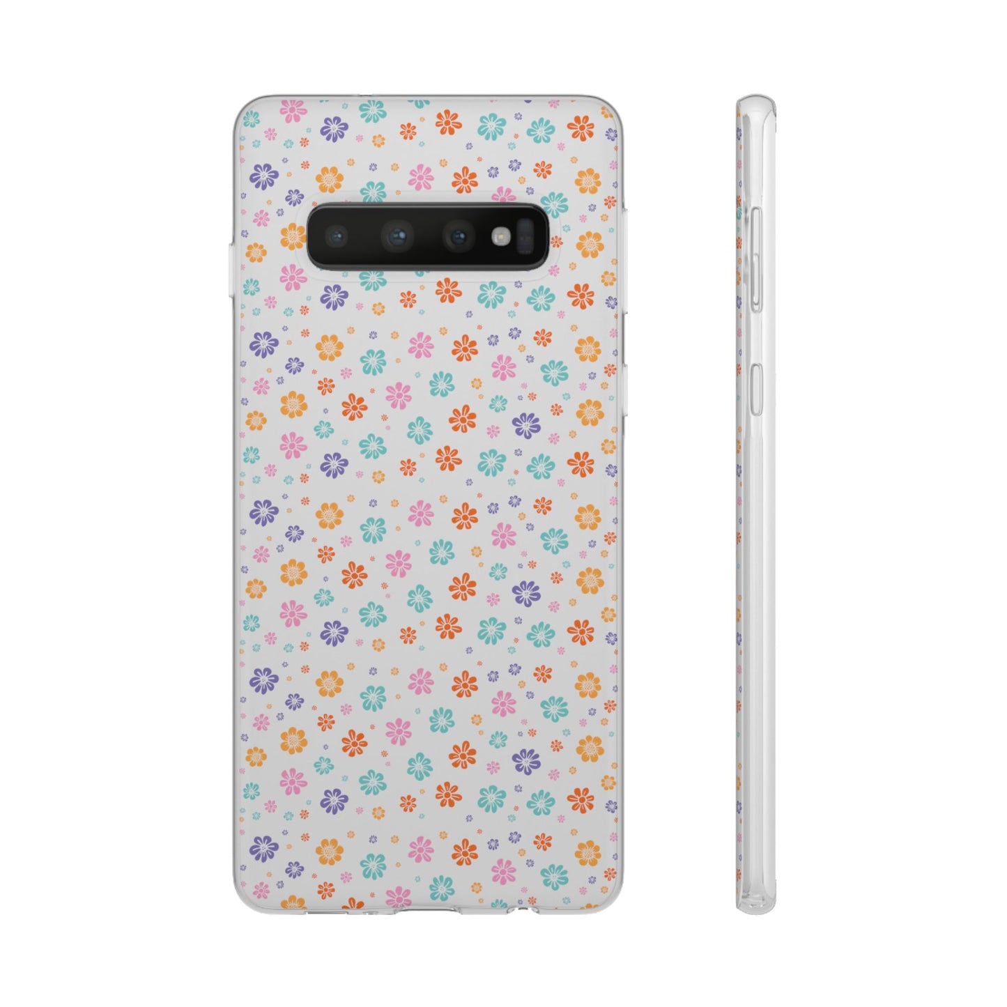 Colorful Spring Floral Flexi Case - Stylish Phone Protection - iPhone Samsung with Gift Packaging - MahaCase