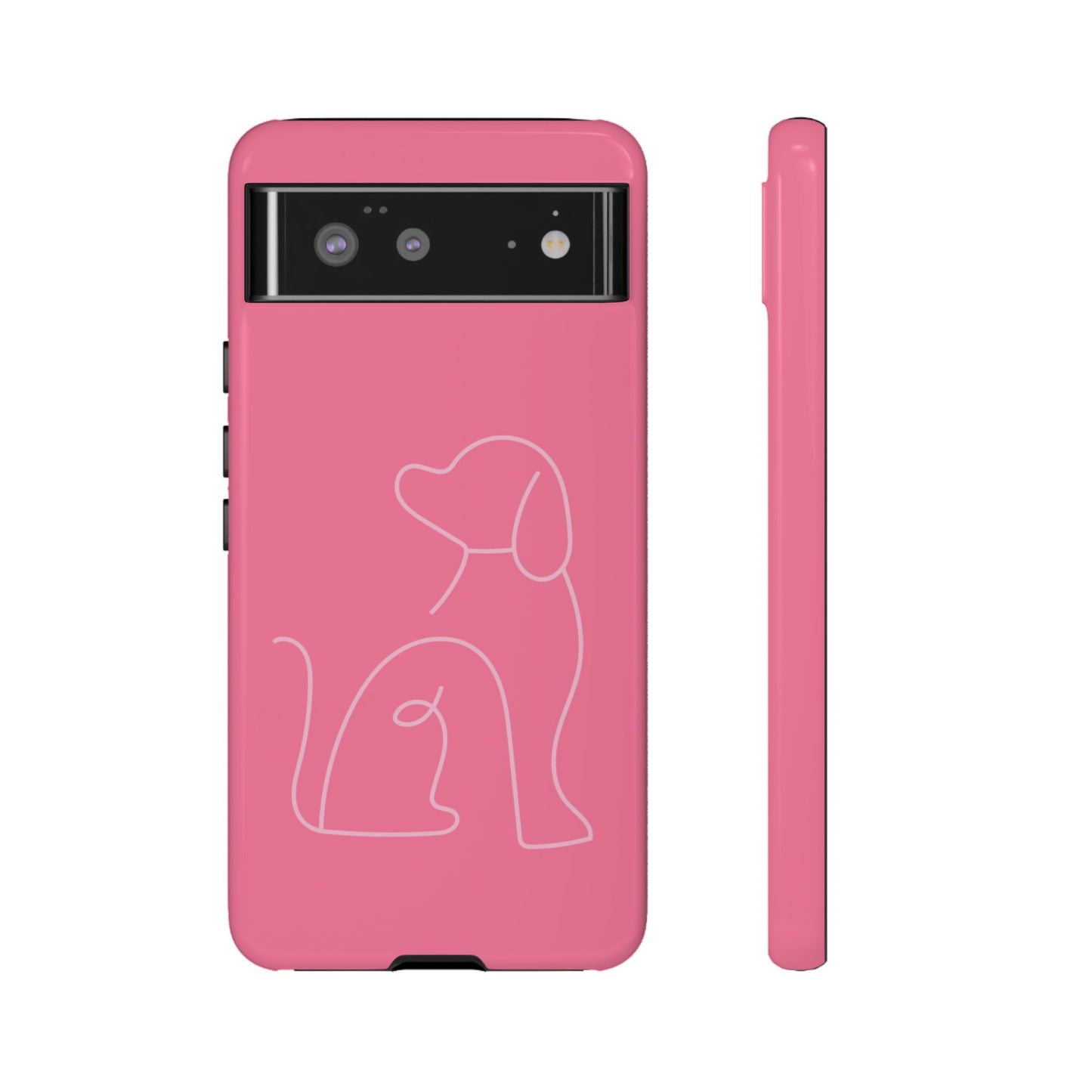 Pink Pup #10-Tough Cases iPhone Samsung Google Pixel - MahaCase
