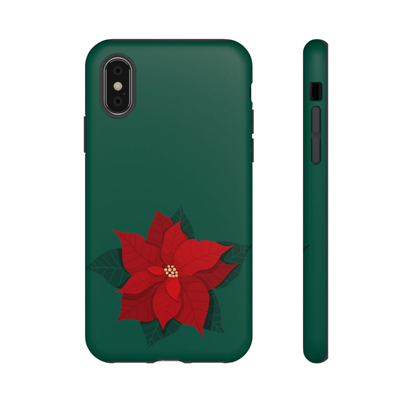 Poinsettia Charm #10-Tough Cases - MahaCase