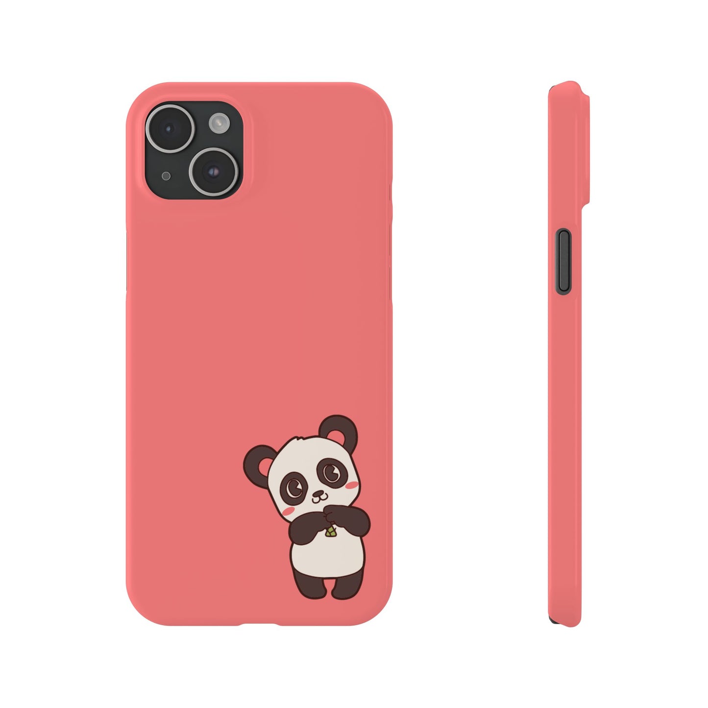 Cute Panda #36-Slim iPhone Cases - MahaCase
