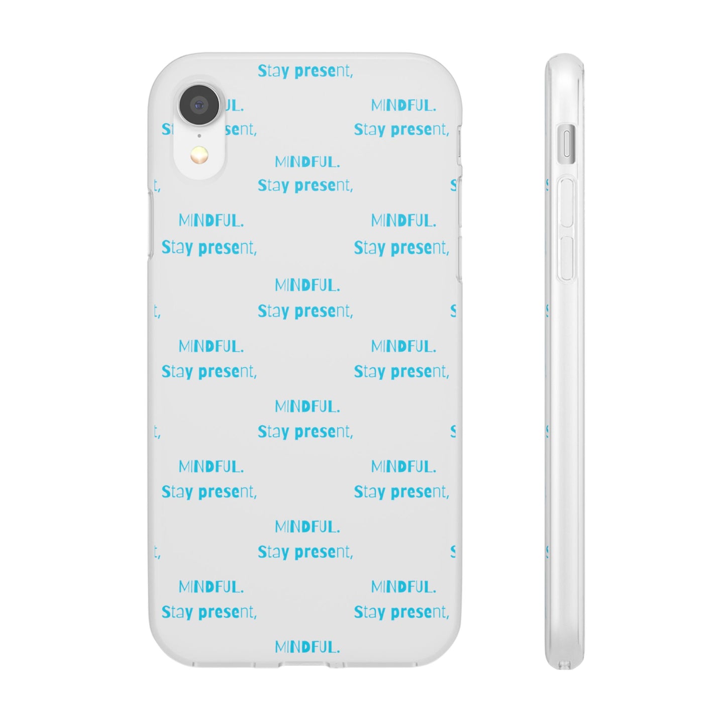 Stay Present Mindful #12 Flexi Cases iPhone Samsung Gift Packaging - MahaCase