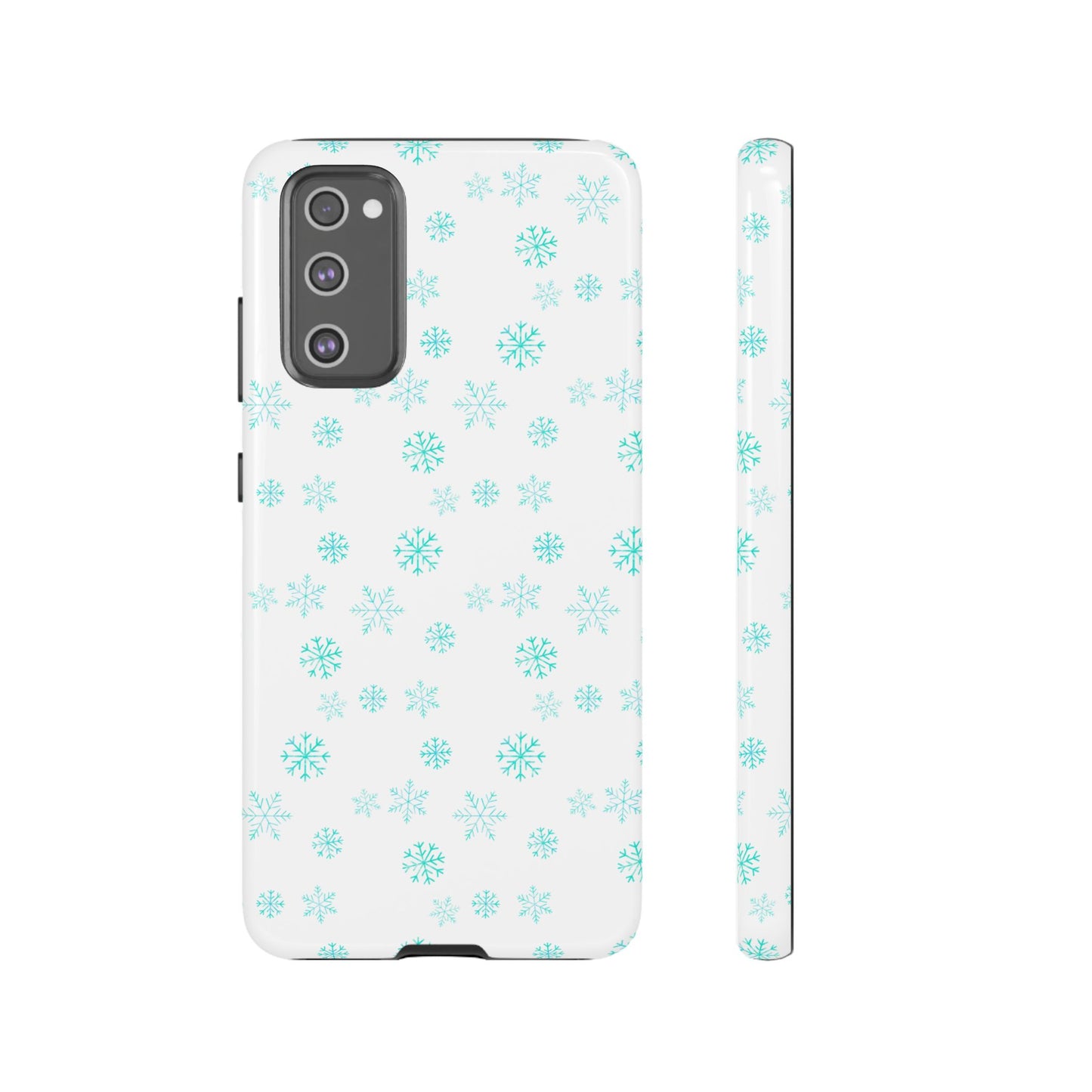 Snowy Blue #12 - Tough Cases iPhone Samsung Google Pixel - MahaCase