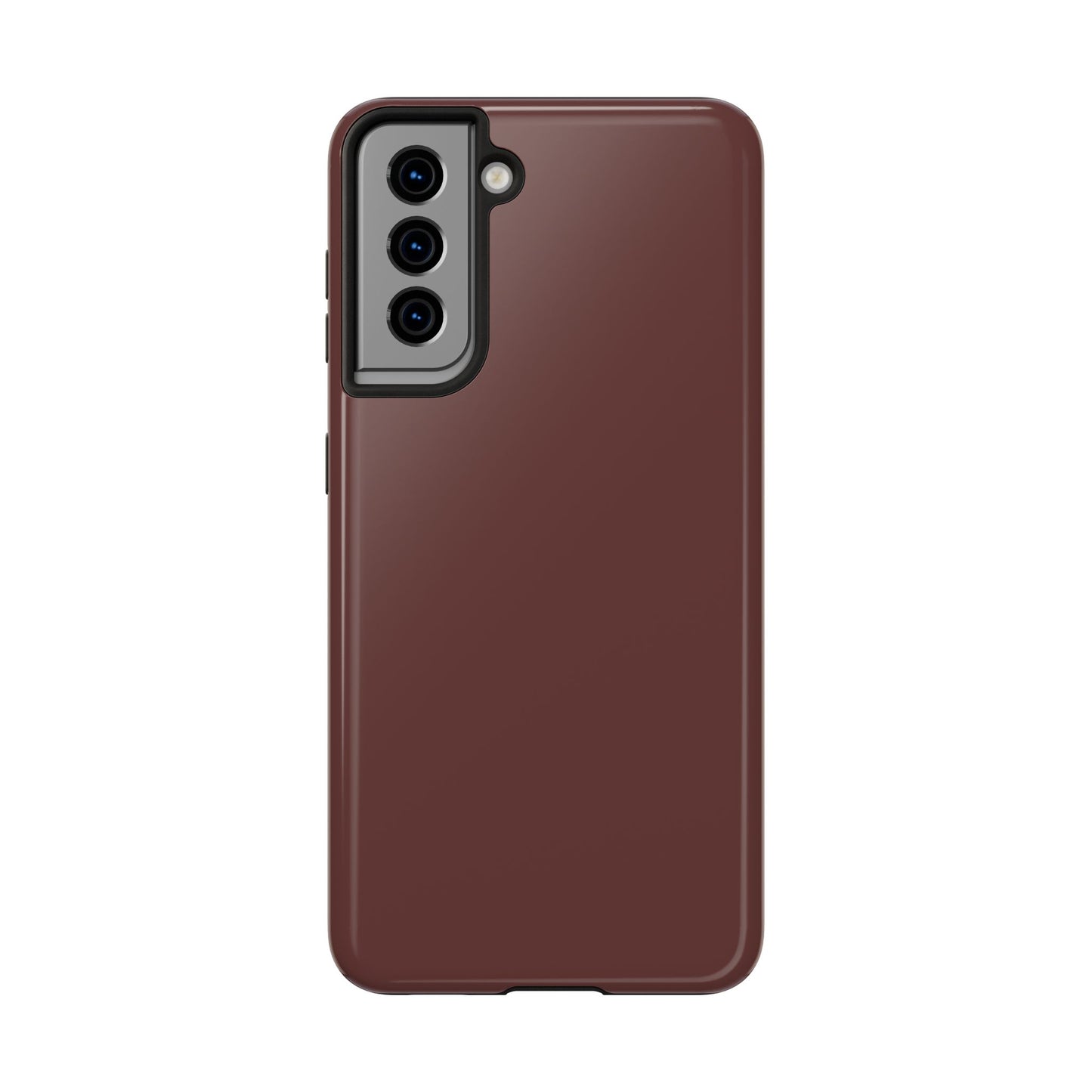 Phone Case - Garnet Color Fall 2025 Trending Color, Sturdy Phone Cases, Durable Cell Phone Covers, Trendy Gadget Protection, Unique Phone Accessories- iPhone, Samsung
