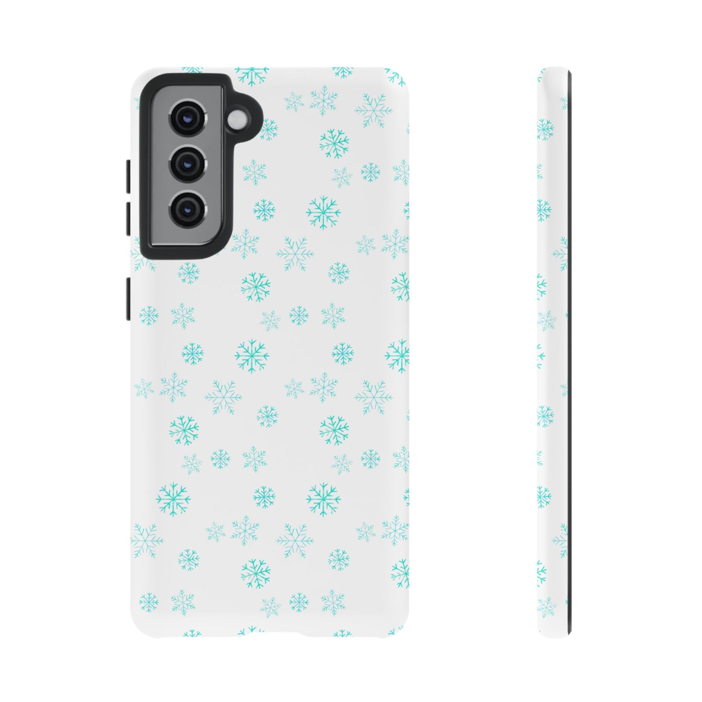 Snowy Blue #12 - Tough Cases iPhone Samsung Google Pixel - MahaCase