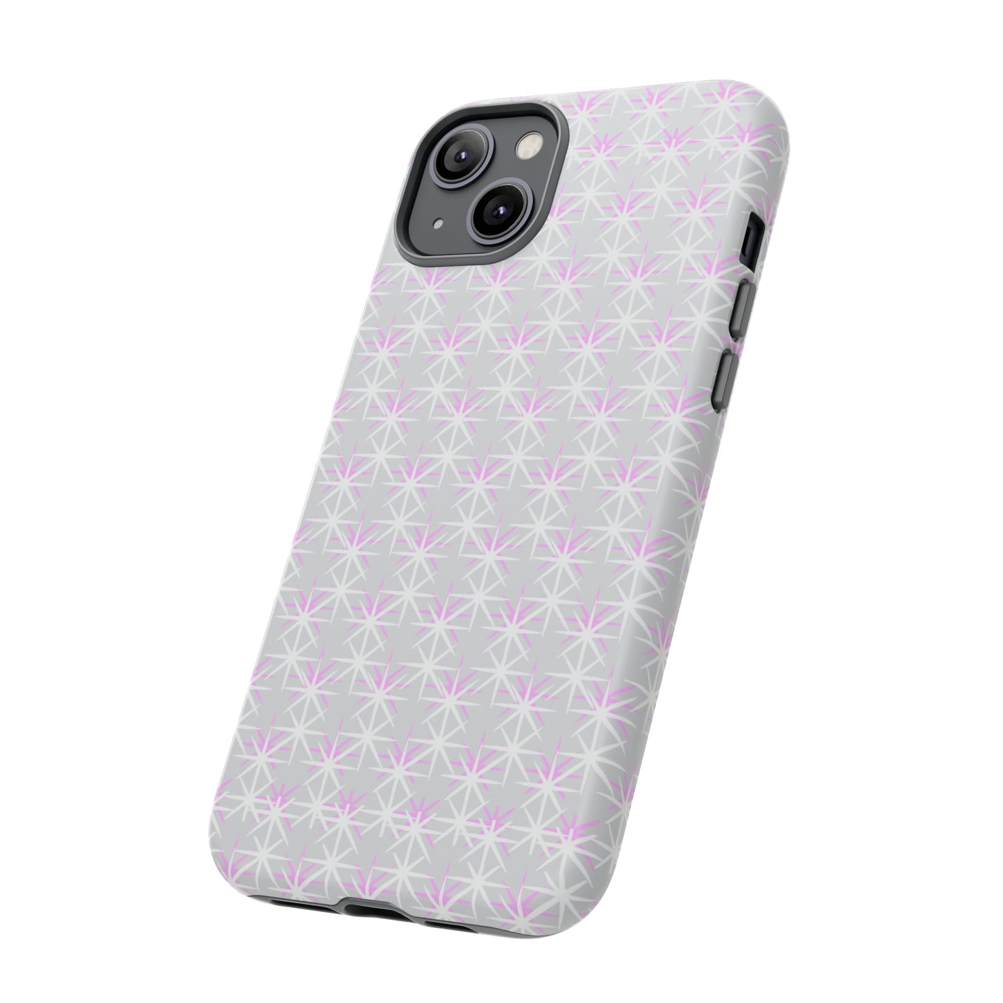 Grey Skies, Pink Stars-Tough Cases - MahaCase