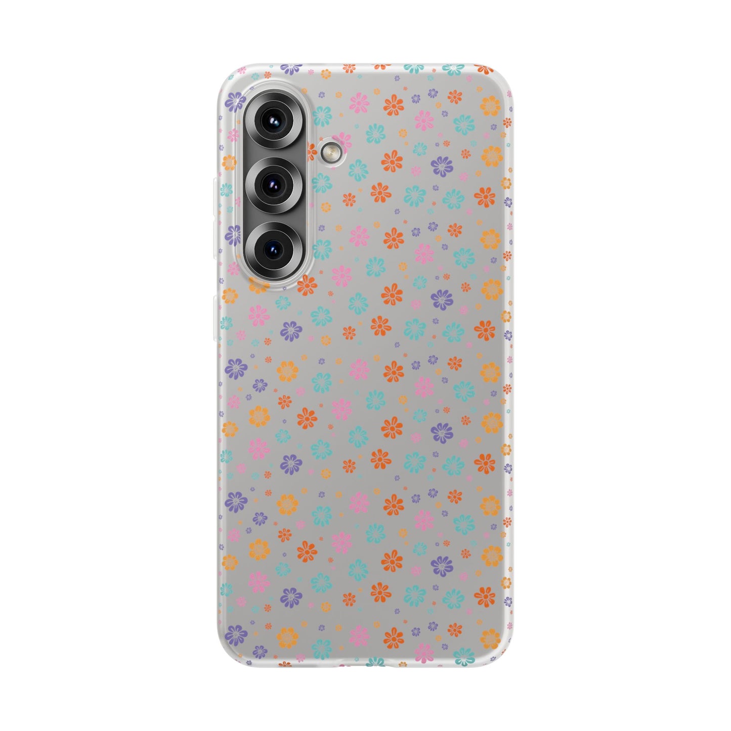 Colorful Spring Floral Flexi Case - Stylish Phone Protection - iPhone Samsung with Gift Packaging - MahaCase