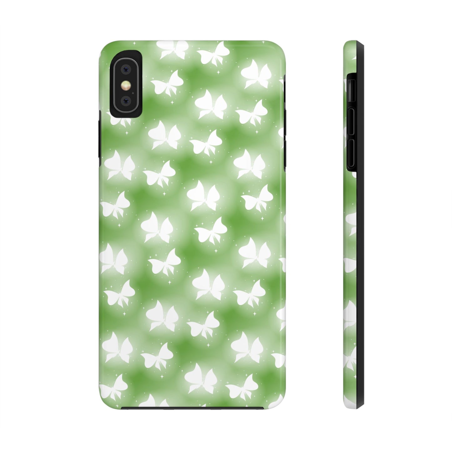 Nature-Inspired Tough Phone Case with Butterfly Design iPhone Samsung Galaxy - MahaCase