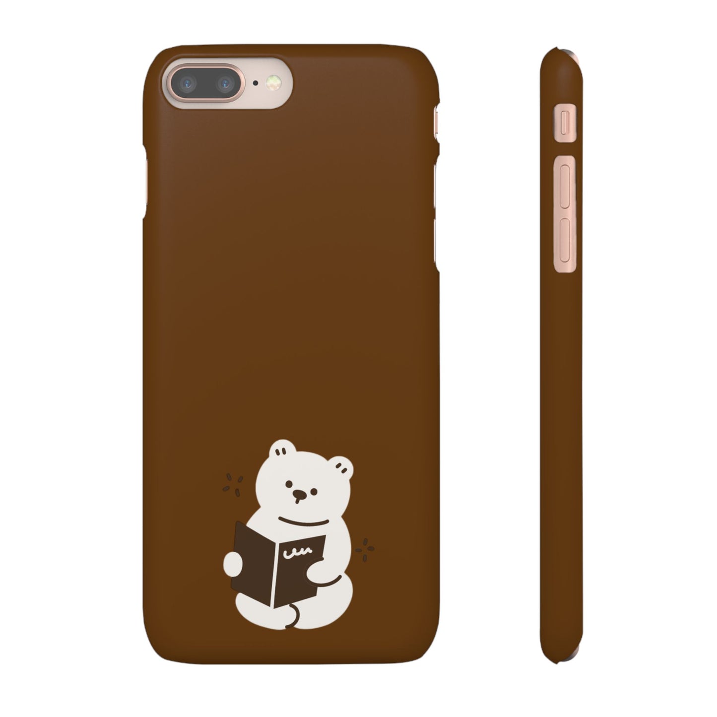 Reading Bear #02-Snap Cases - MahaCase