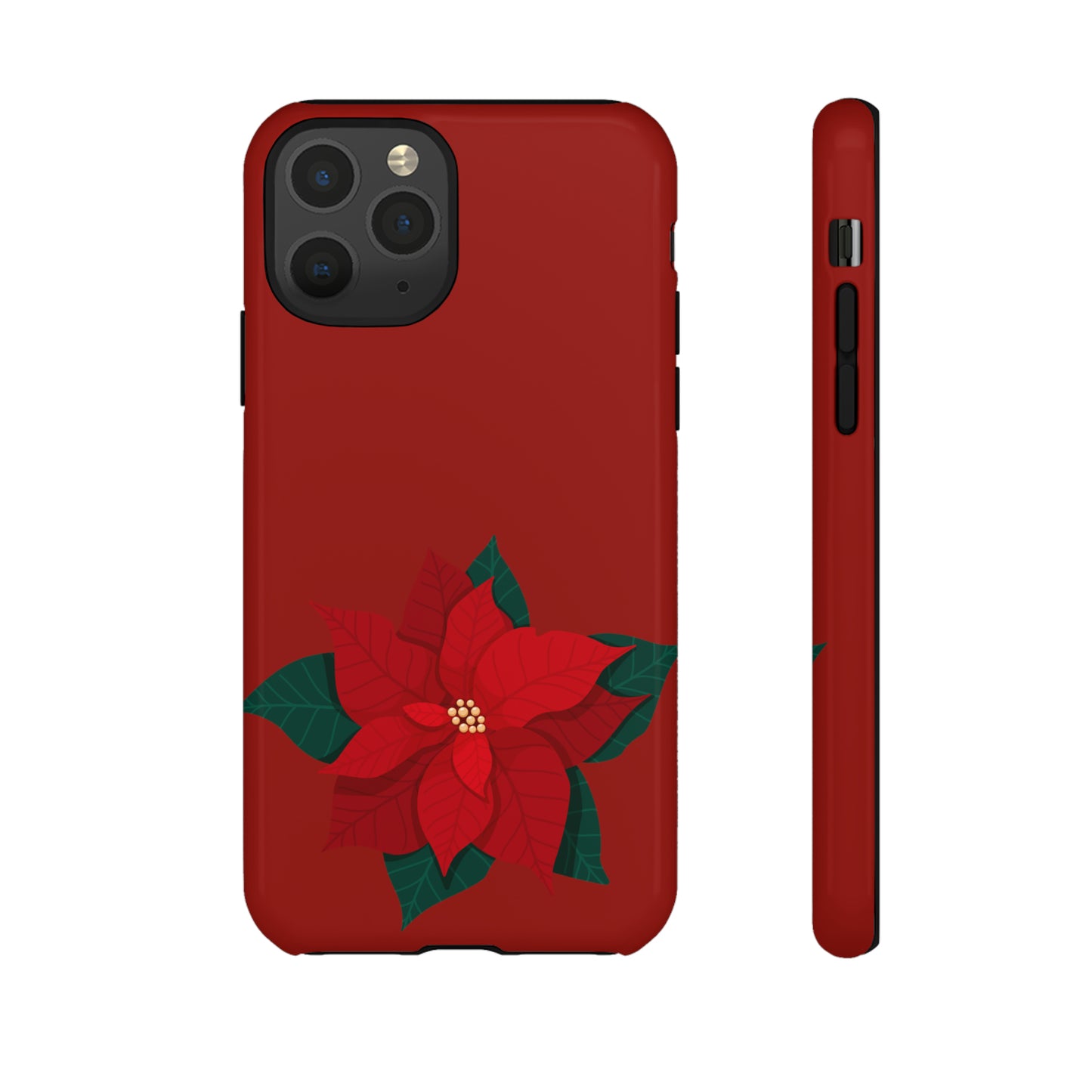 Poinsettia Charm #12-Tough Cases - MahaCase