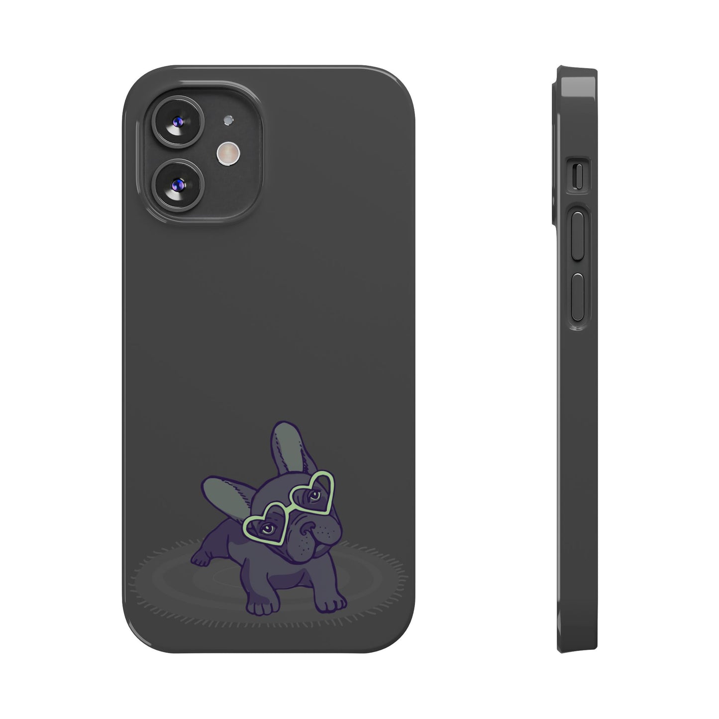 Bulldog Puppy Slim iPhone Cases - MahaCase