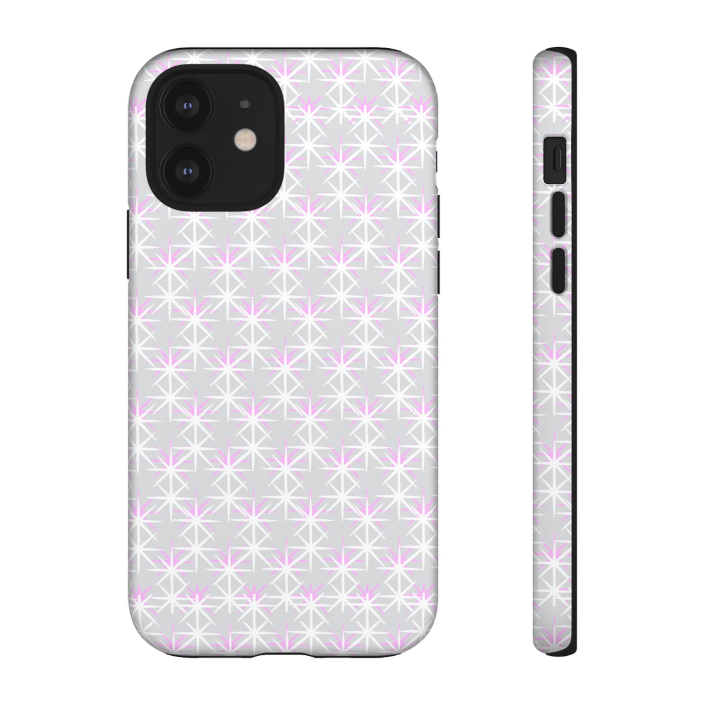 Grey Skies, Pink Stars-Tough Cases - MahaCase