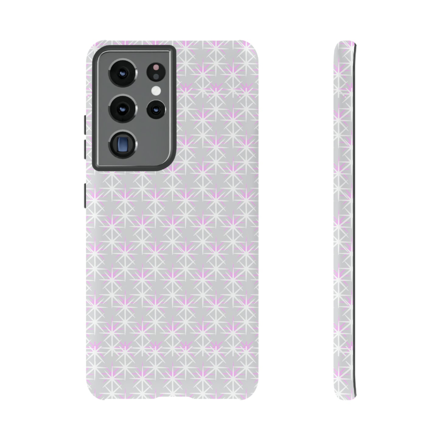 Grey Skies, Pink Stars-Tough Cases - MahaCase