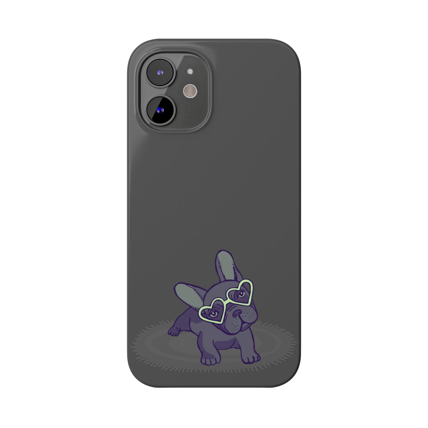 Bulldog Puppy Slim iPhone Cases - MahaCase