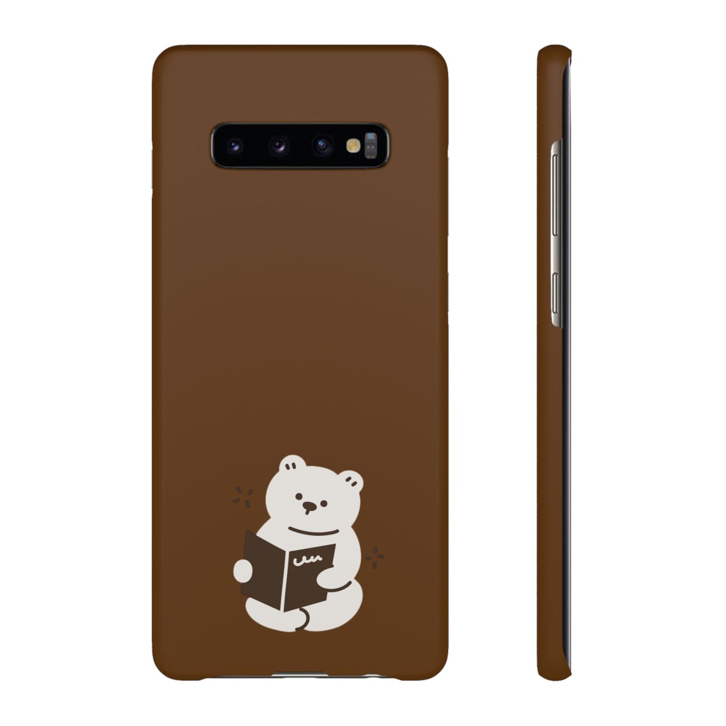 Reading Bear #02-Snap Cases - MahaCase