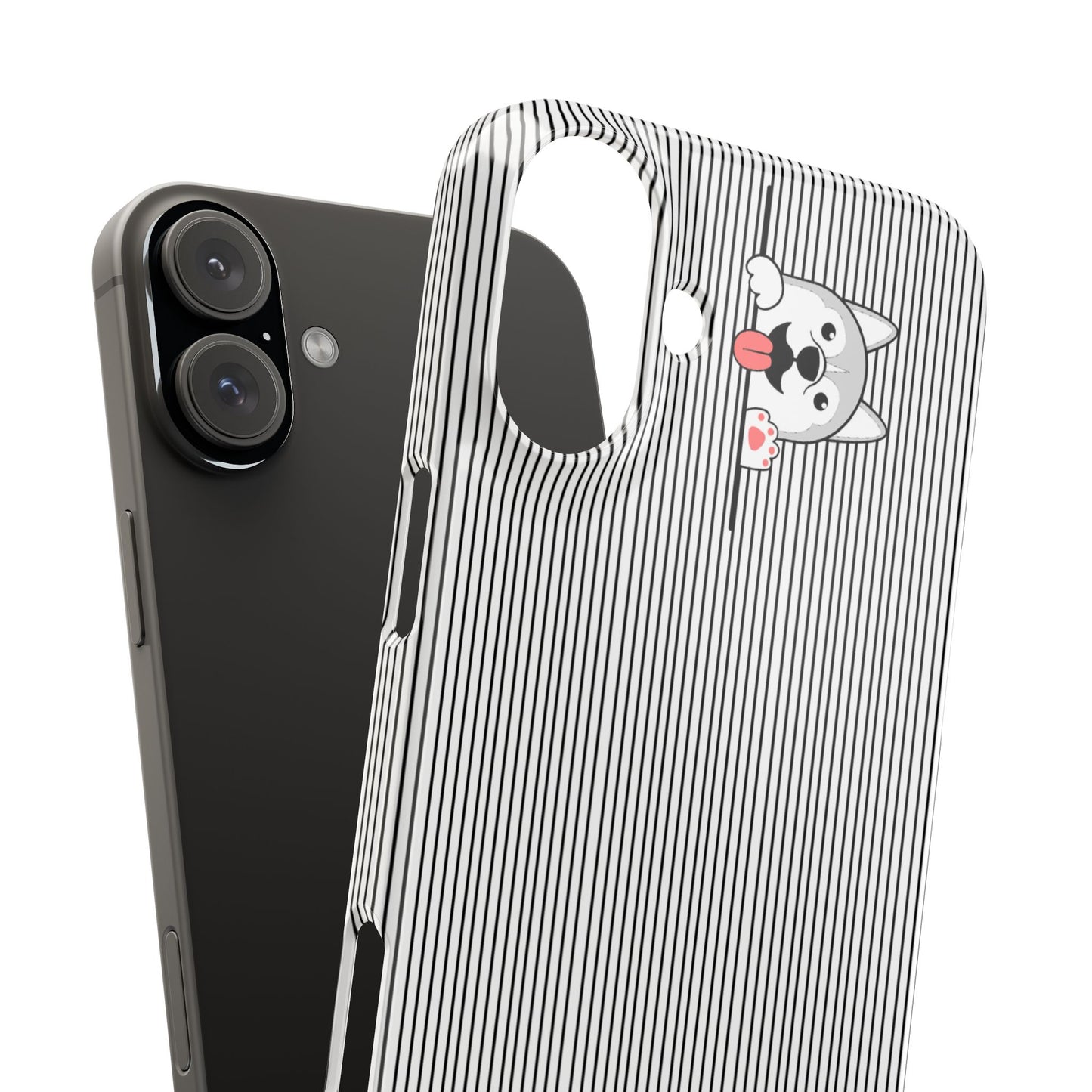Cute Husky-Slim iPhone Cases - MahaCase