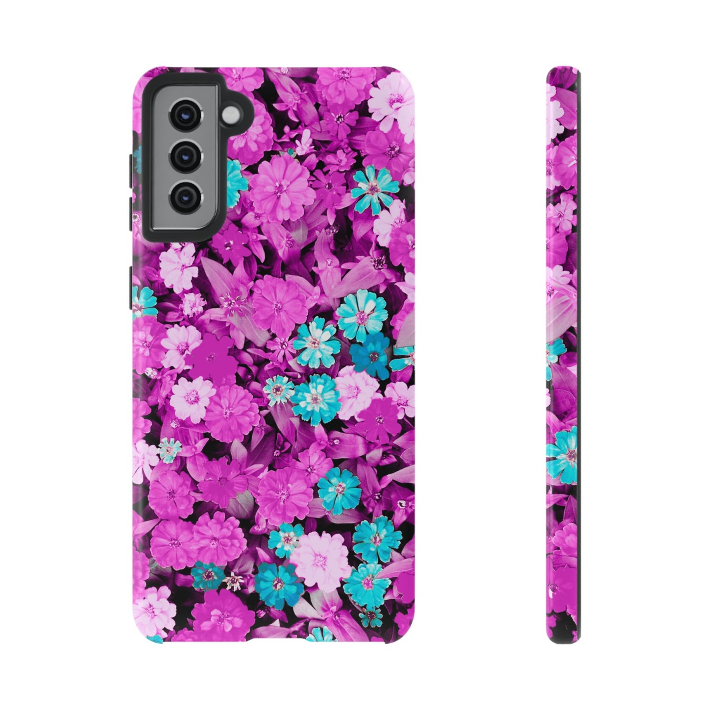 Lucid Flowers #22-Tough Cases iPhone Samsung Google Pixel - MahaCase