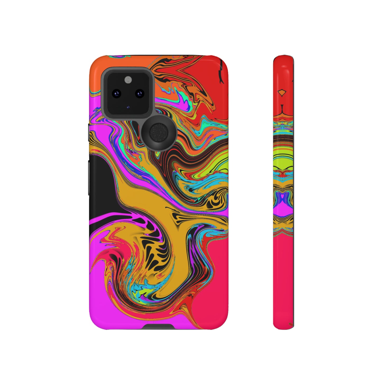 Color Swirl #23-Tough Cases - MahaCase