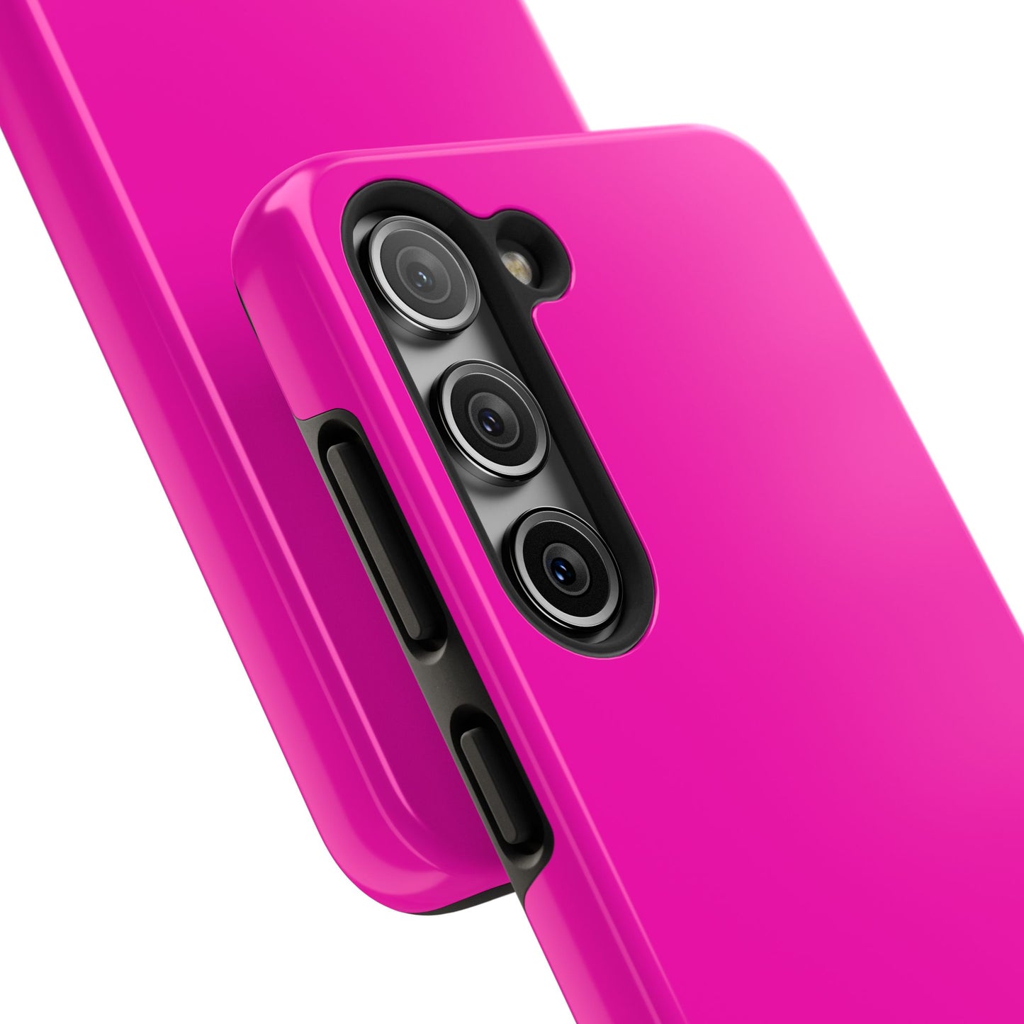 Simple Hot Pink-Tough Phone Cases - MahaCase
