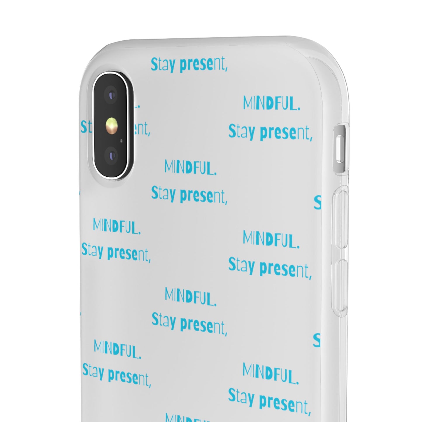 Stay Present Mindful #12 Flexi Cases iPhone Samsung Gift Packaging - MahaCase