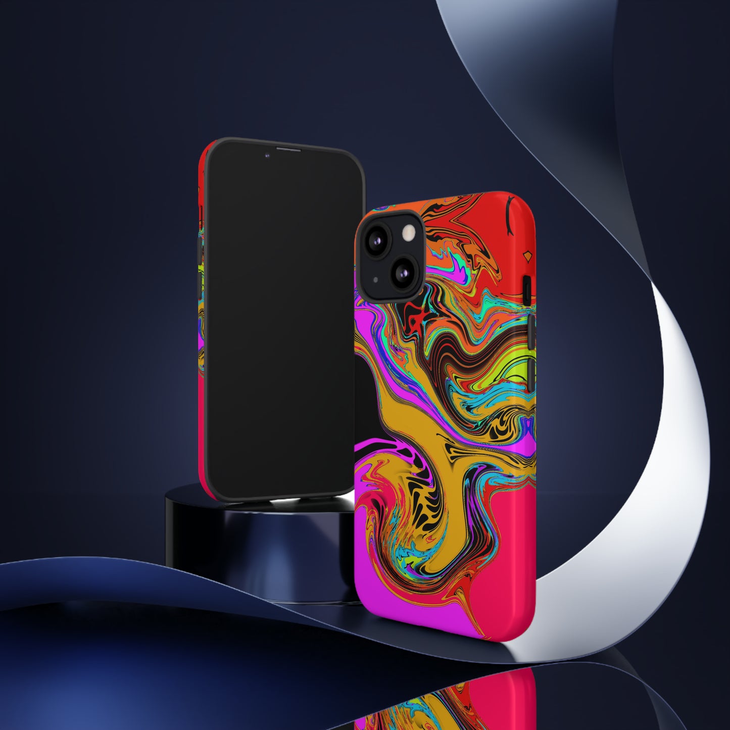 Color Swirl #23-Tough Cases - MahaCase