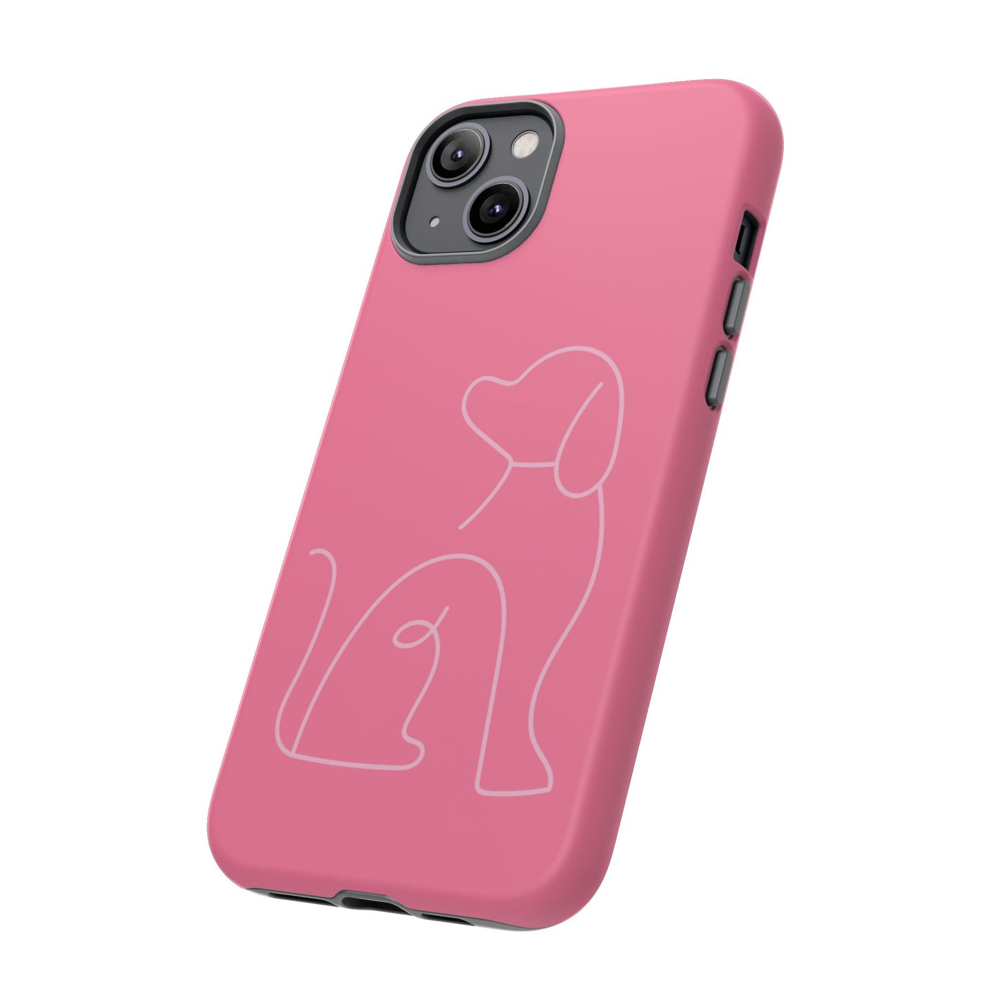 Pink Pup #10-Tough Cases iPhone Samsung Google Pixel - MahaCase