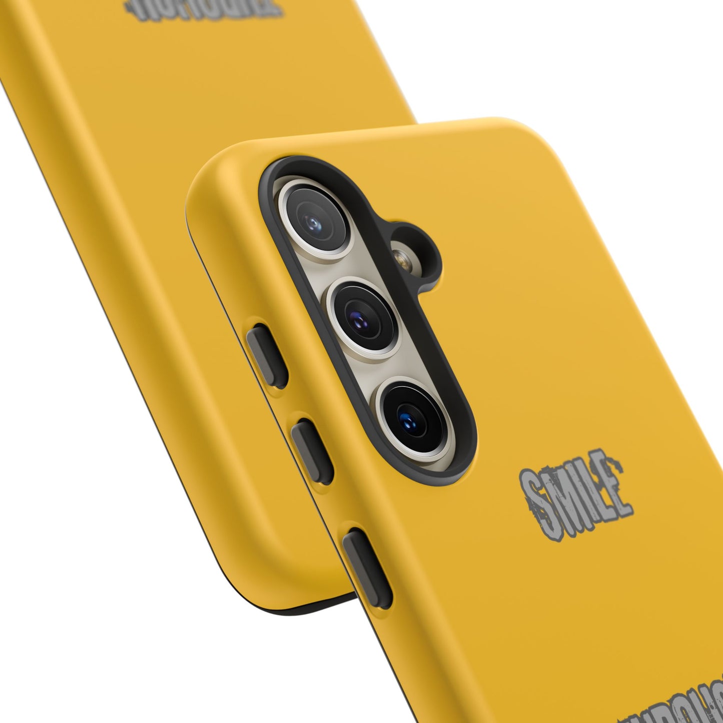 Smile Through Challenges Tough Cases iPhone Samsung Google Pixel - MahaCase