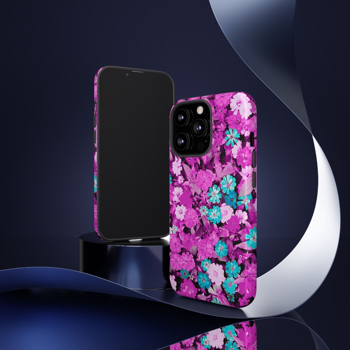Lucid Flowers #22-Tough Cases iPhone Samsung Google Pixel - MahaCase