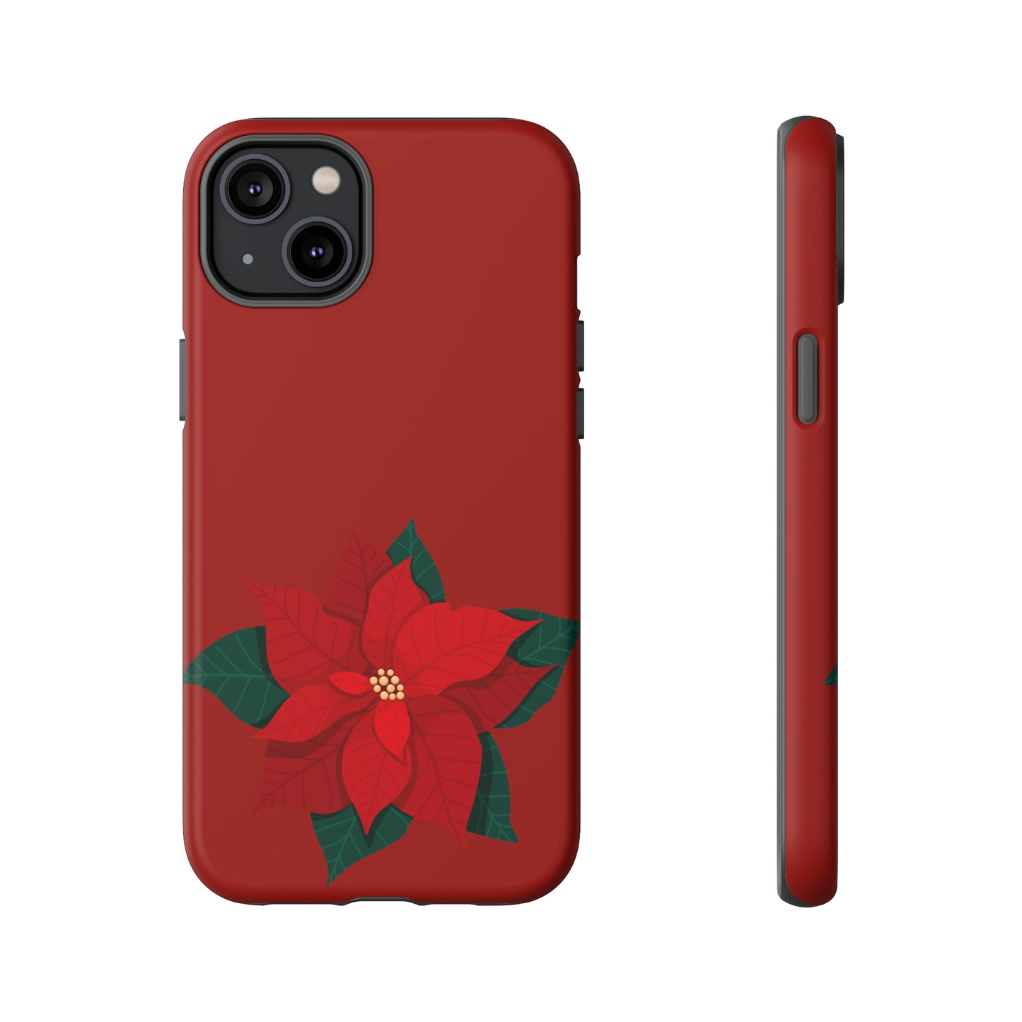 Poinsettia Charm #12-Tough Cases - MahaCase