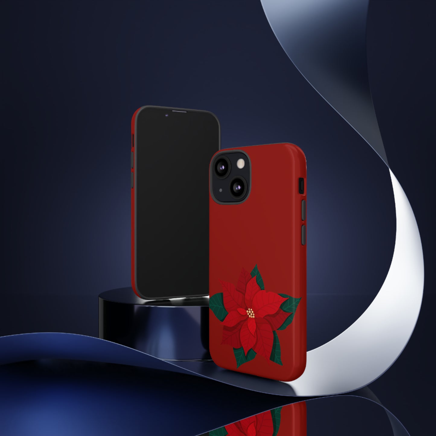 Poinsettia Charm #12-Tough Cases - MahaCase