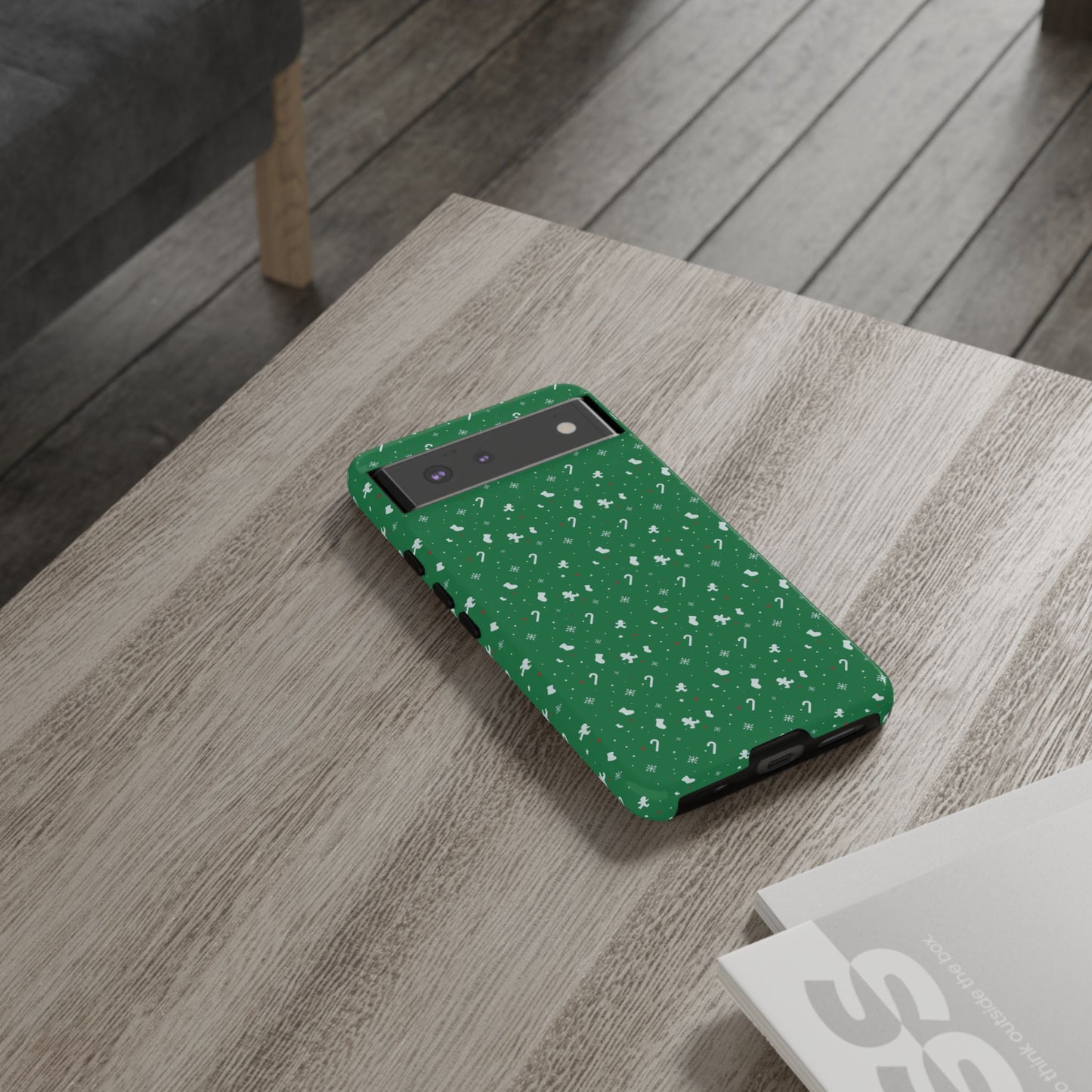 Candy Cane Blizzard #24 - Tough Cases iPhone Samsung Google Pixel - MahaCase