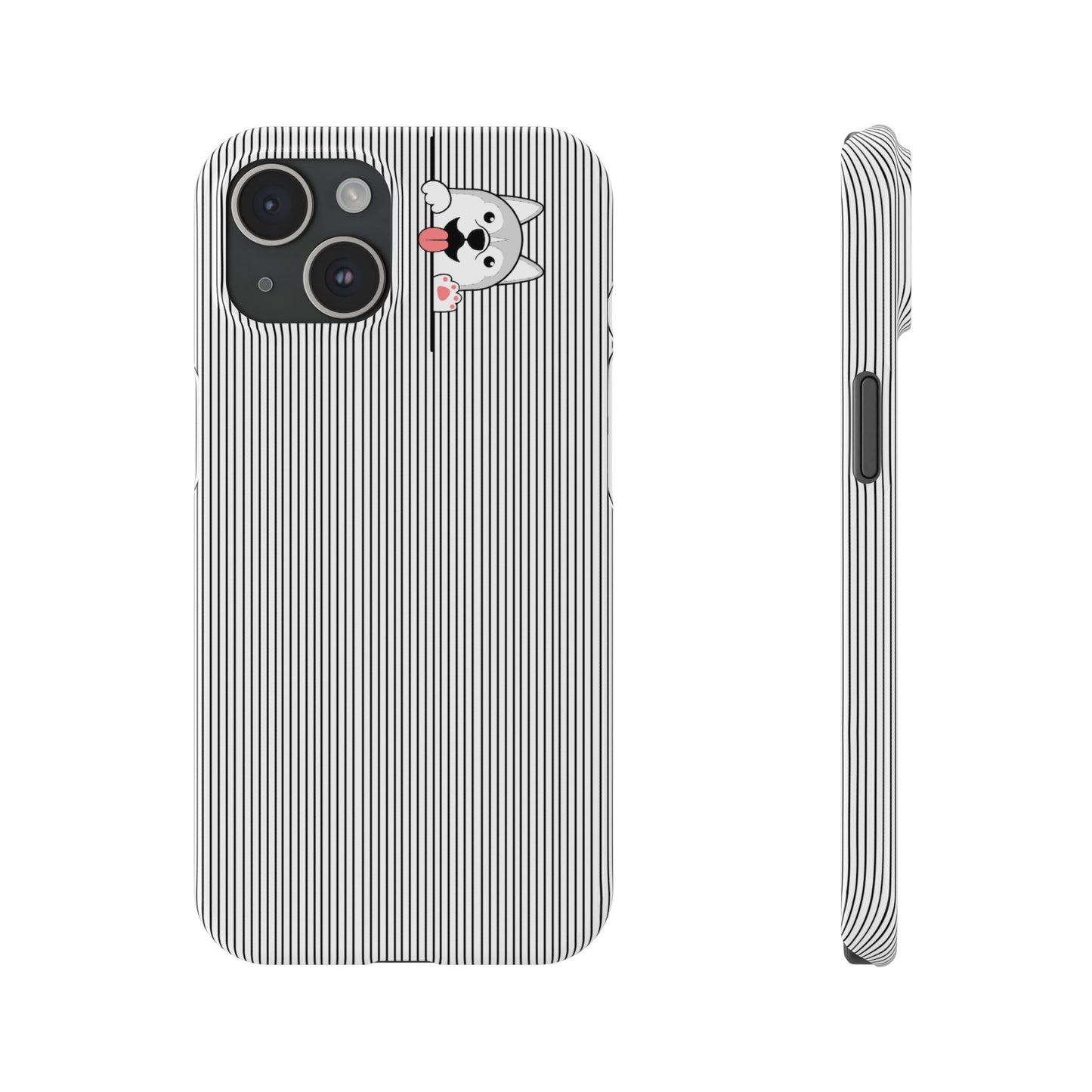 Cute Husky-Slim iPhone Cases - MahaCase