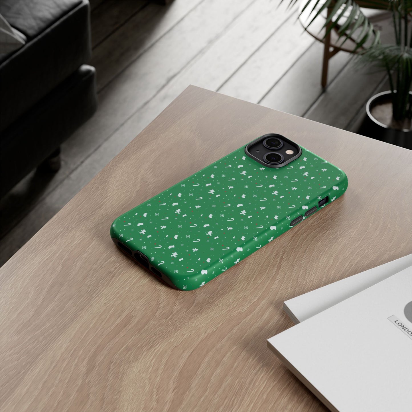 Candy Cane Blizzard #24 - Tough Cases iPhone Samsung Google Pixel - MahaCase