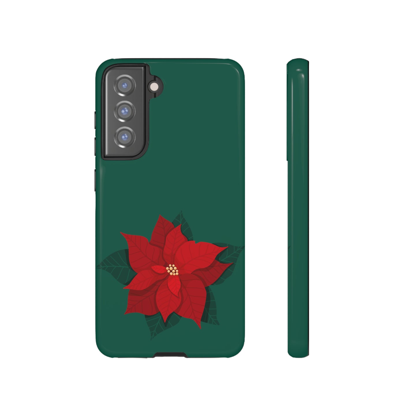 Poinsettia Charm #10-Tough Cases - MahaCase