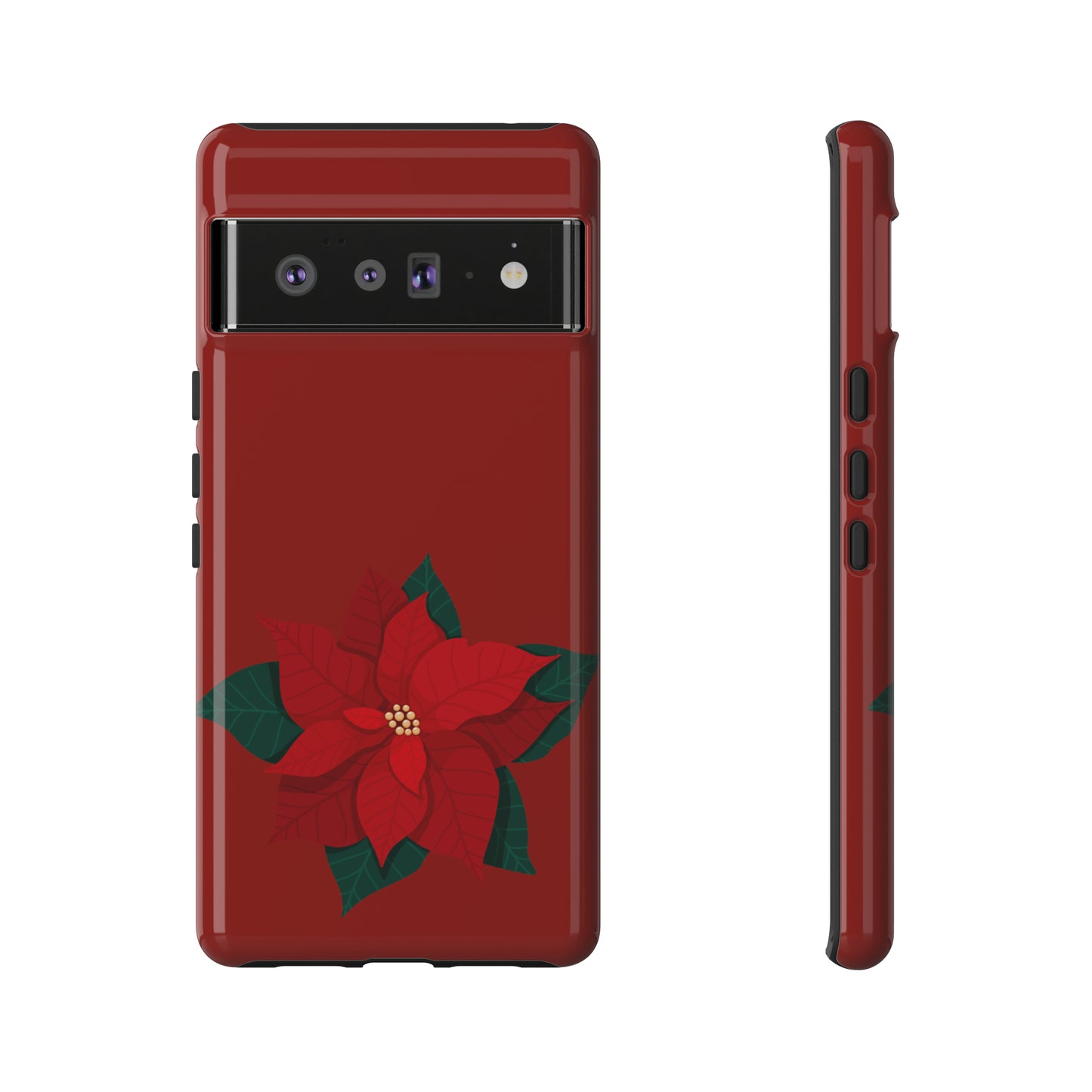 Poinsettia Charm #12-Tough Cases - MahaCase