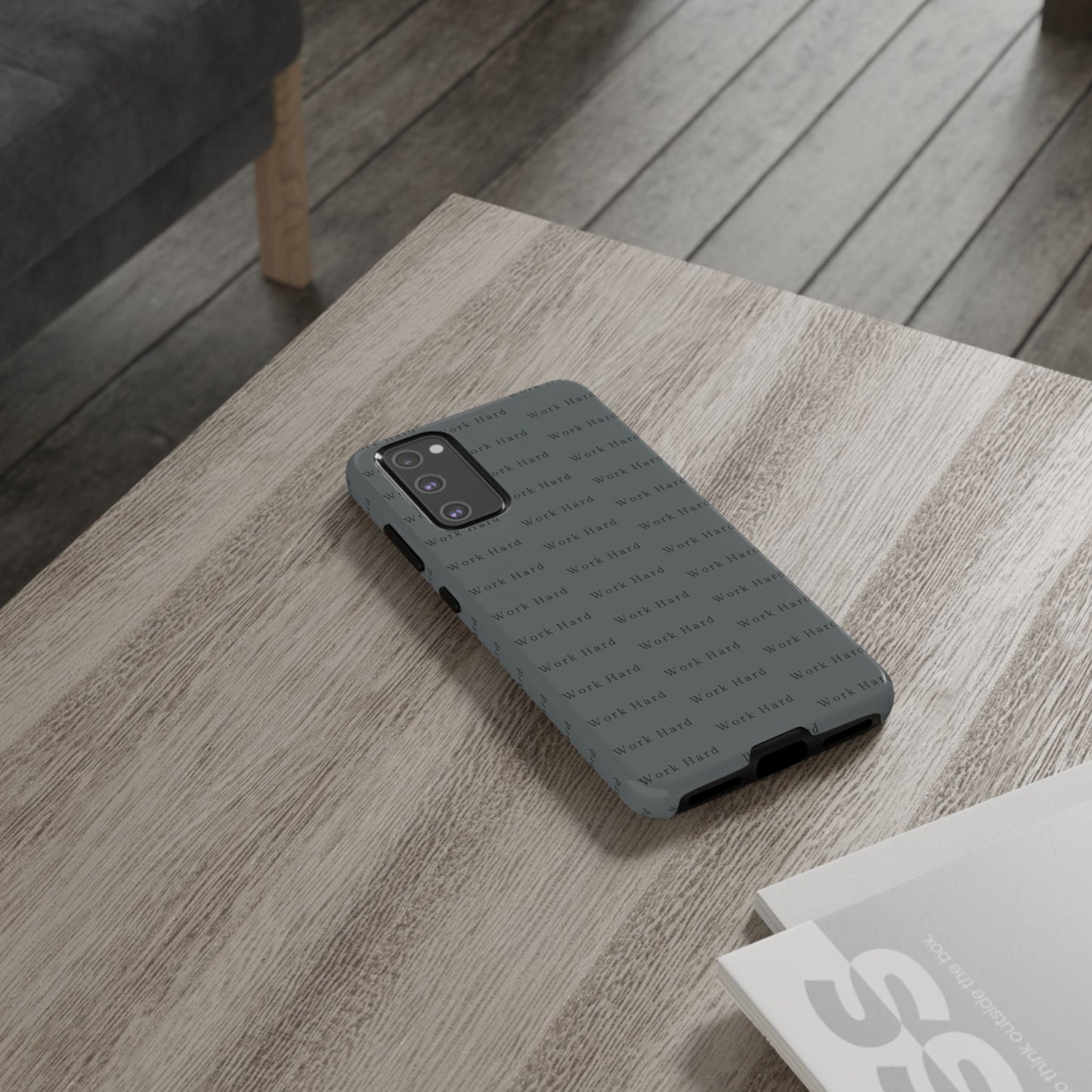 Work Hard Reminder Tough Cases iPhone Samsung Google Pixel - MahaCase