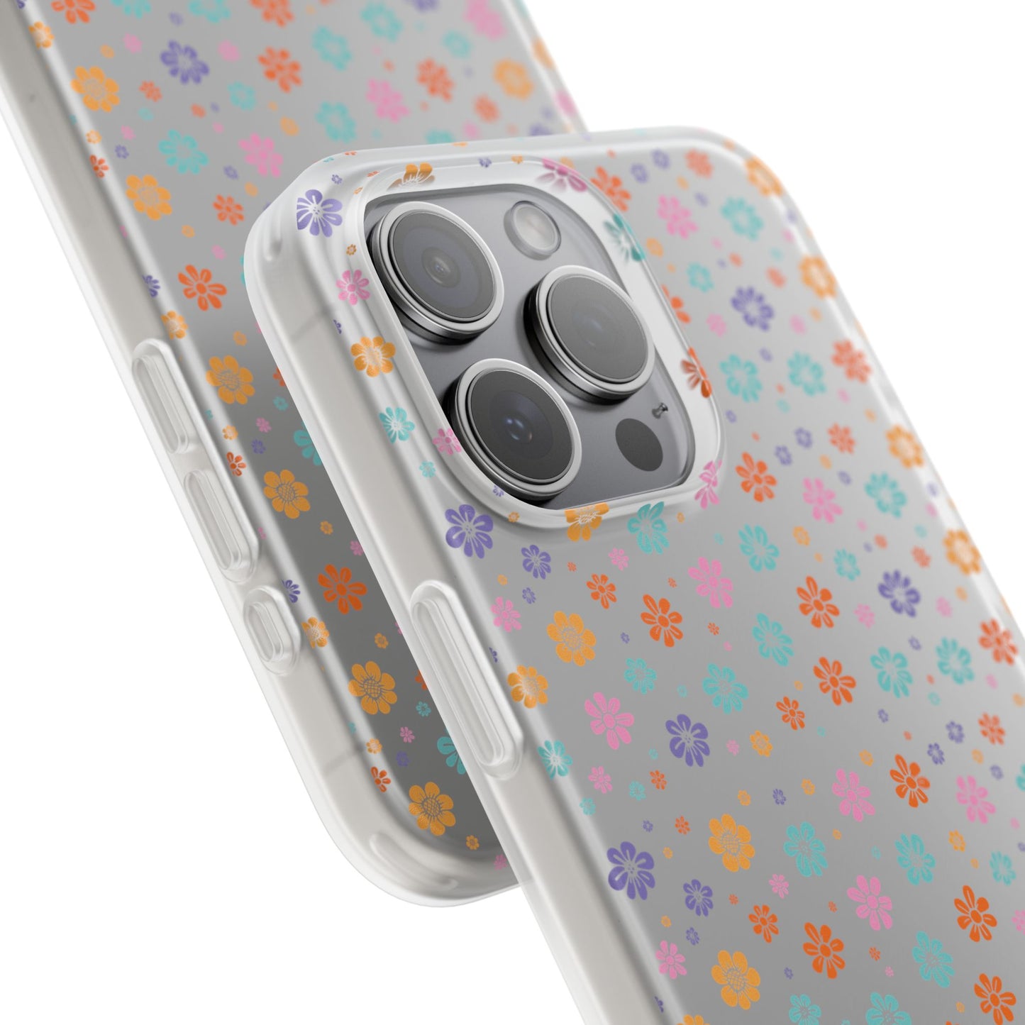 Colorful Spring Floral Flexi Case - Stylish Phone Protection - iPhone Samsung with Gift Packaging - MahaCase