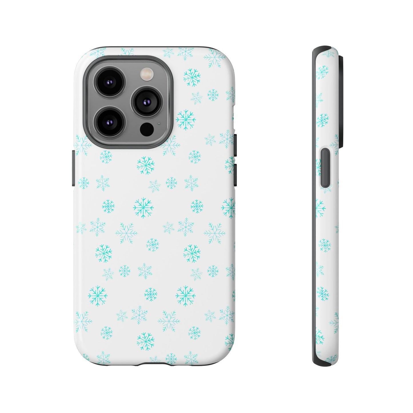 Snowy Blue #12 - Tough Cases iPhone Samsung Google Pixel - MahaCase